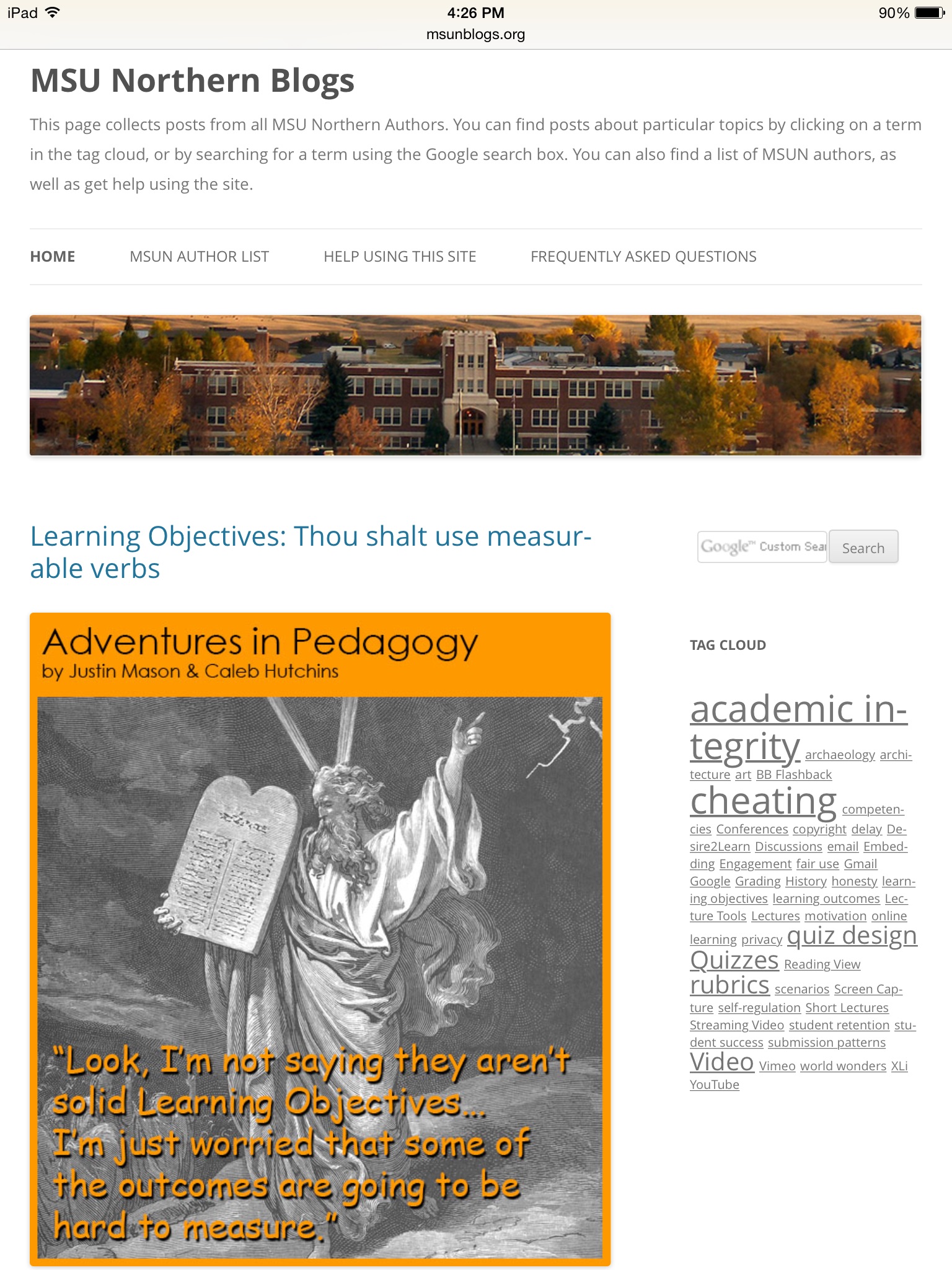 MSUN Blogs